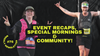 Event Recap, Special Mornings & Community