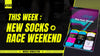 This week: new socks + race weekend