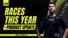 Races this year + product update