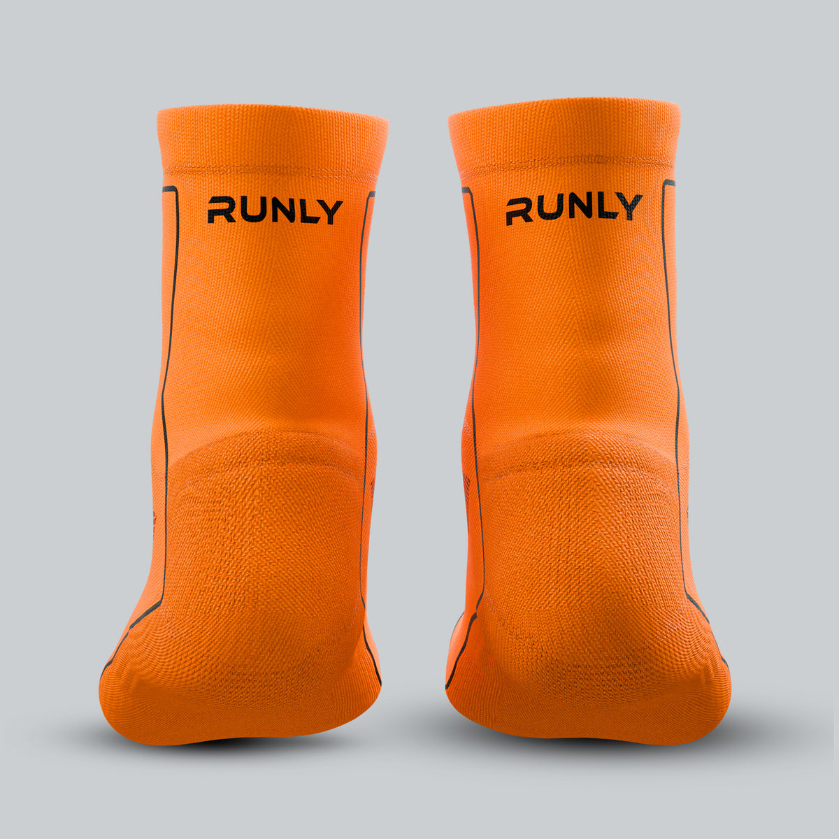 Performance Running Socks | Orange Inferno