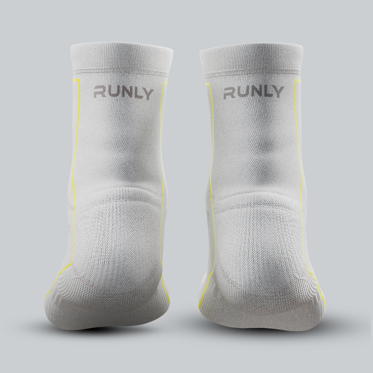 Performance Running Socks | White Volt