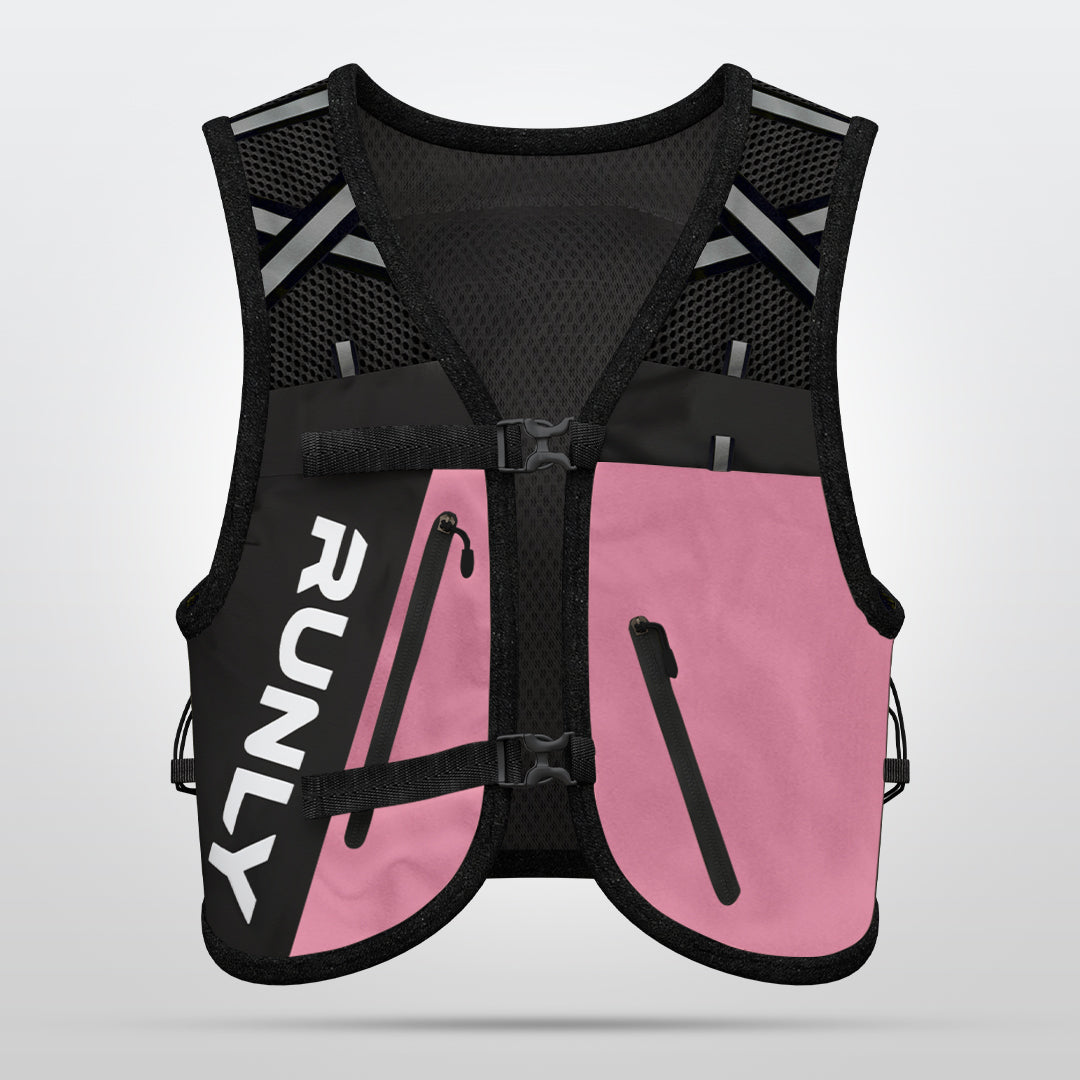 HYBRID PRO RUNNING VEST | ROSE BLACK