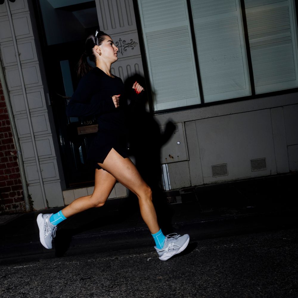 Performance Running Socks | Blue Surge