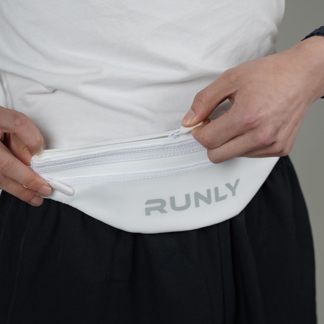RUNNING BELT | WHITE | RUNLY
