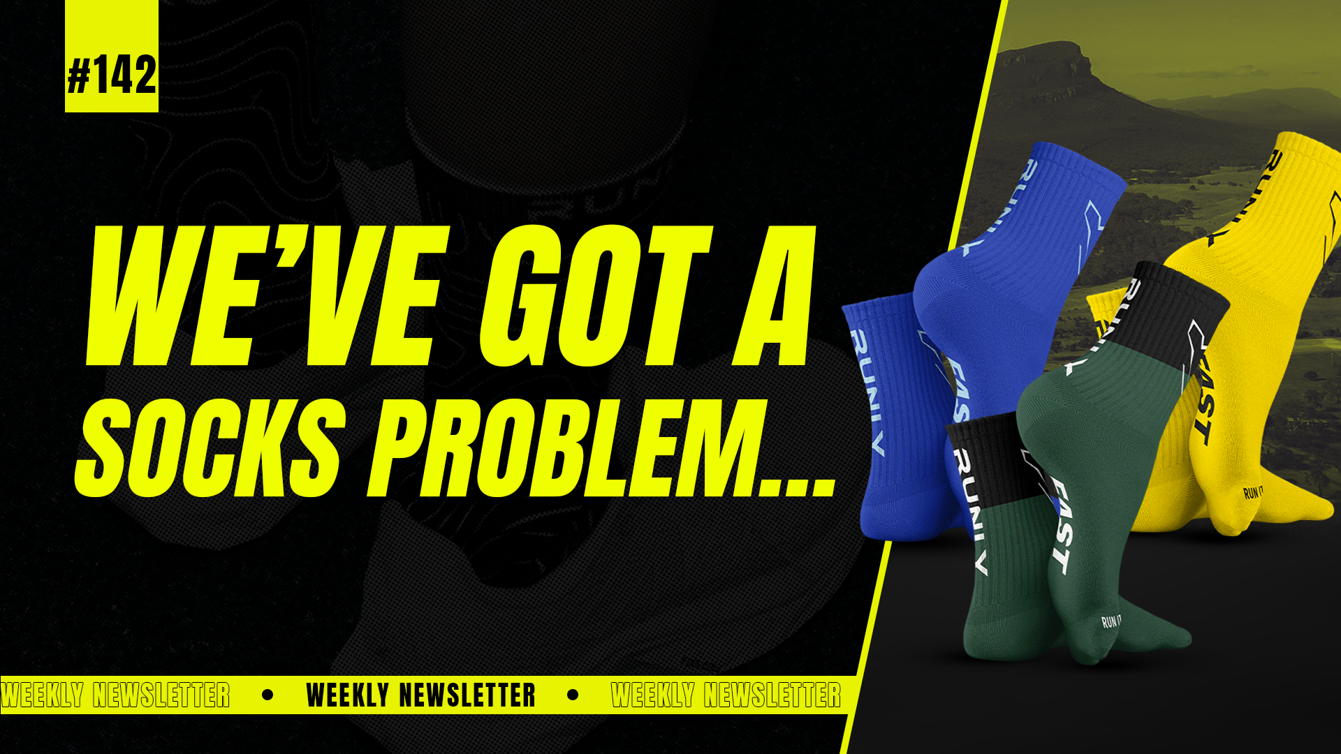 We’ve got a socks problem…– RUNLY