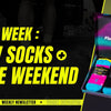 This week: new socks + race weekend