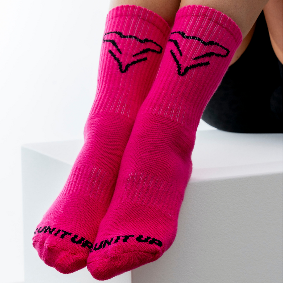 Running Socks | Hottest of Pinks