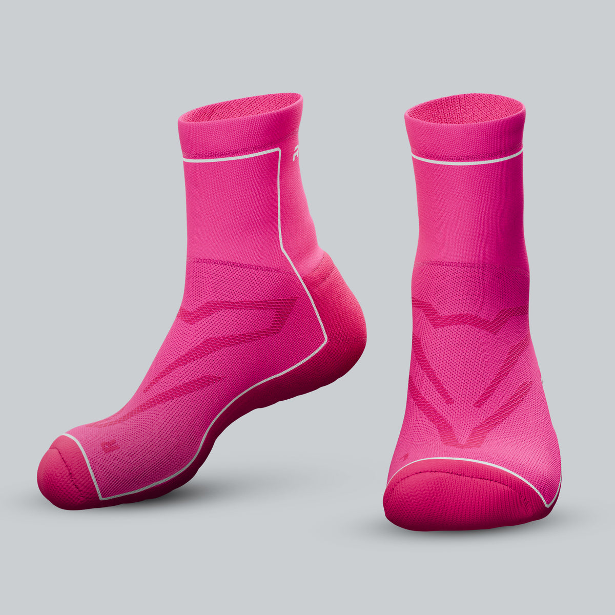 Performance Running Socks | Neon Pink