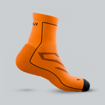 Performance Running Socks | Orange Inferno