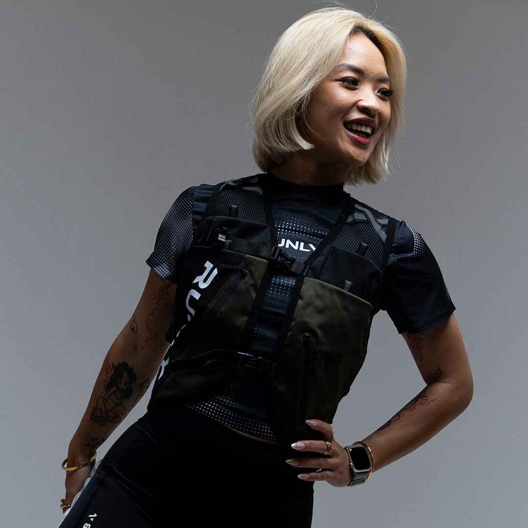 HYBRID PRO RUNNING VEST | FOREST BLACK