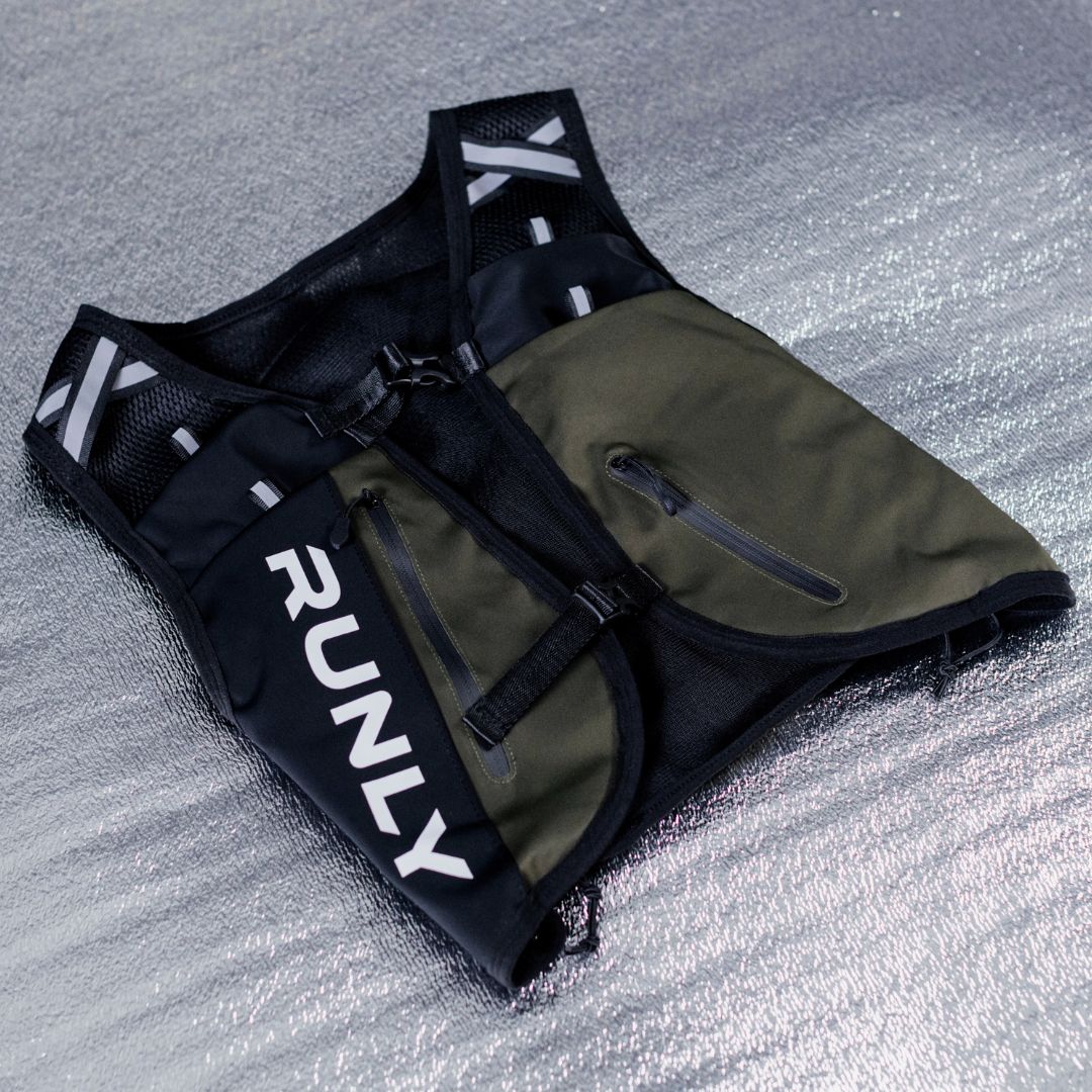 HYBRID PRO RUNNING VEST | FOREST BLACK