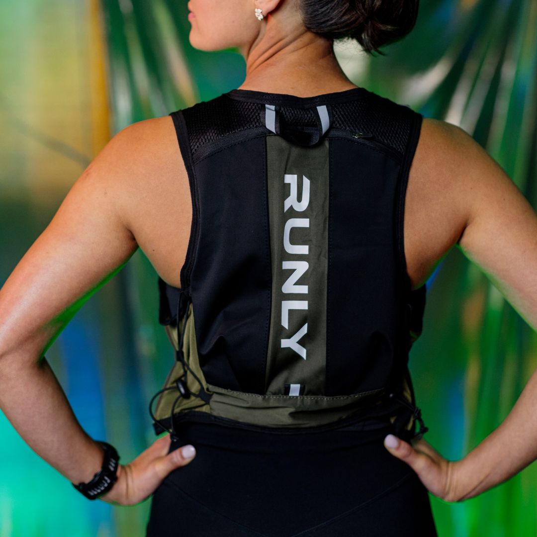 HYBRID PRO RUNNING VEST | FOREST BLACK