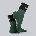 Running Socks | Forest Black