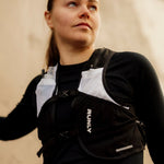 R200 AERO RUNNING VEST | BLACK/WHITE