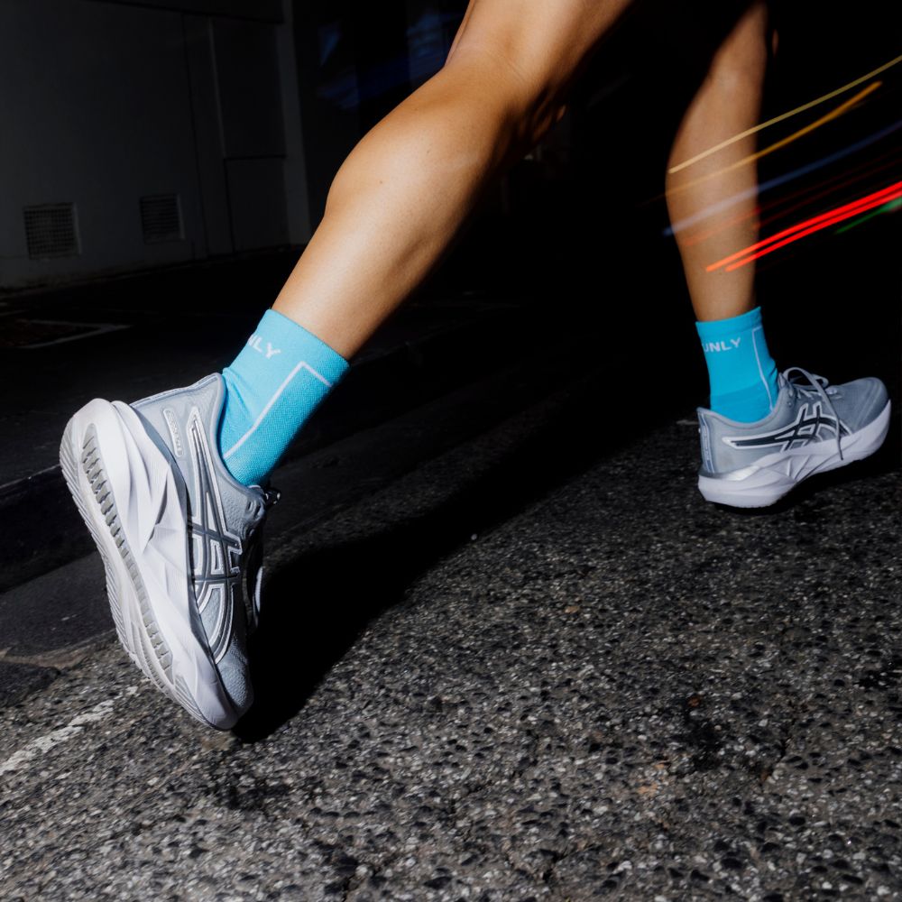 Performance Running Socks | Blue Surge