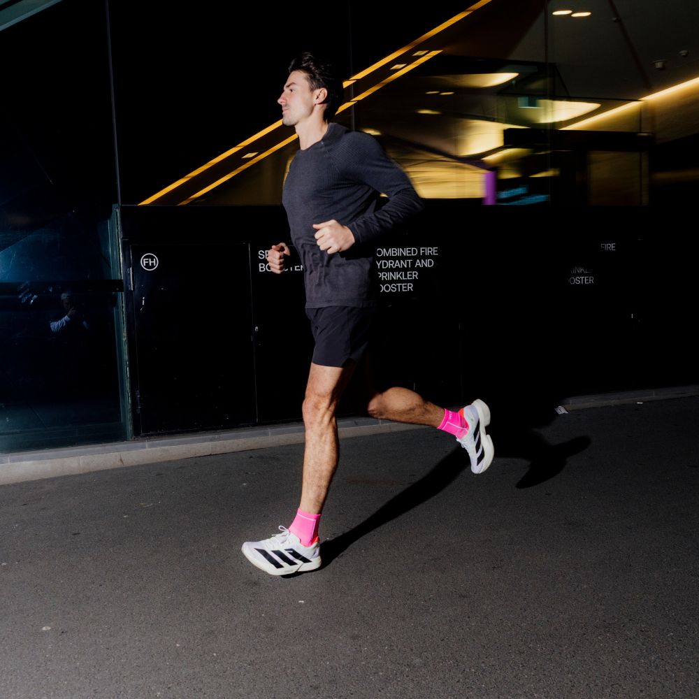 Performance Running Socks | Neon Pink