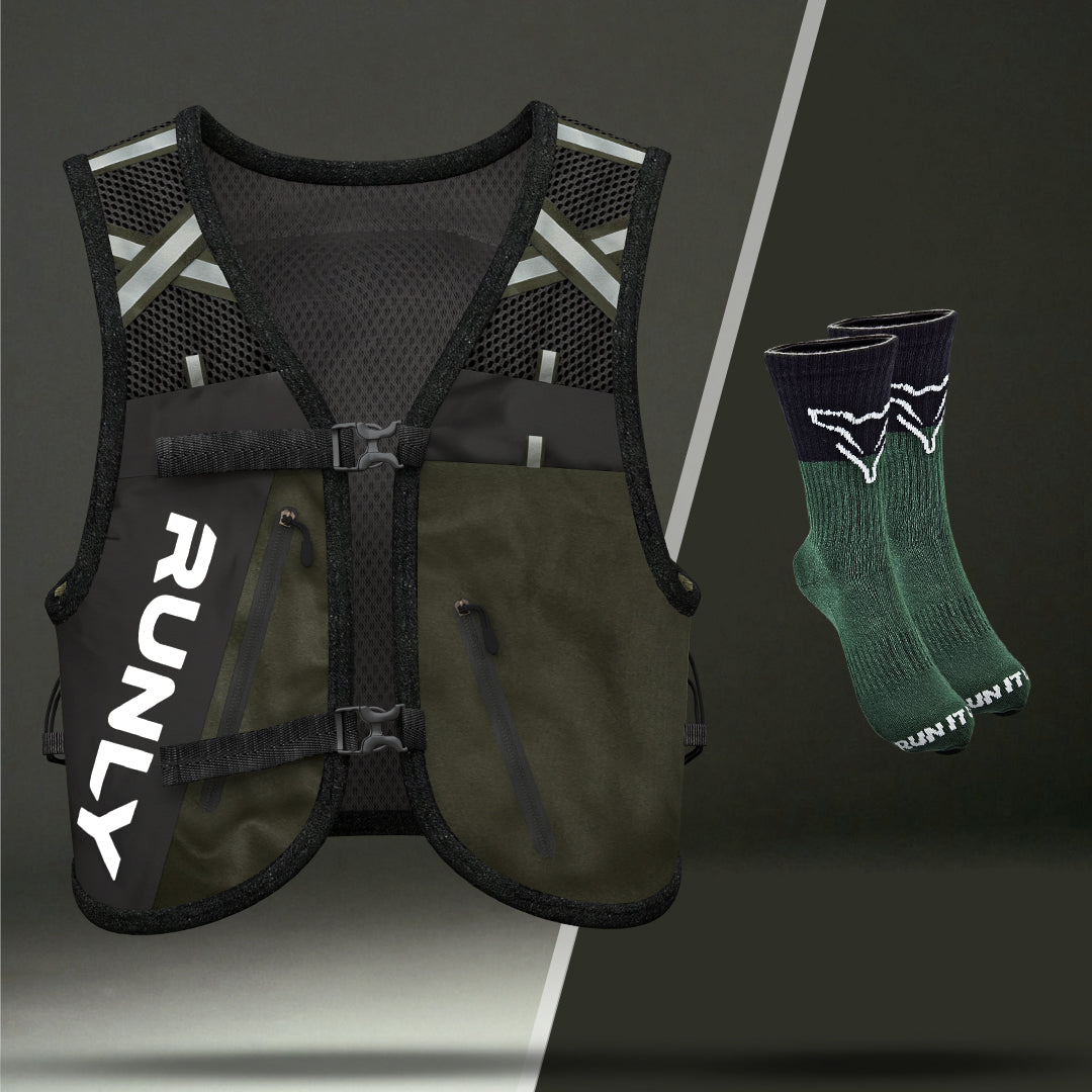 Forest Black + Socks Bundle